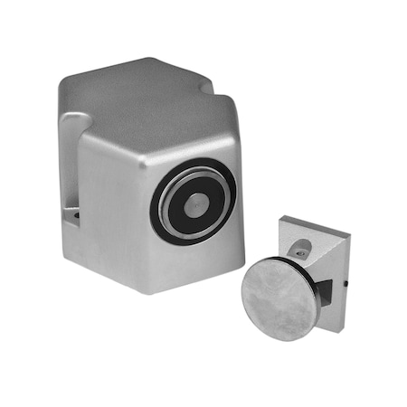 Dorma Single Floor, Dual Voltage 24VDC, 120VAC, 689 Aluminum EM501-24120-689